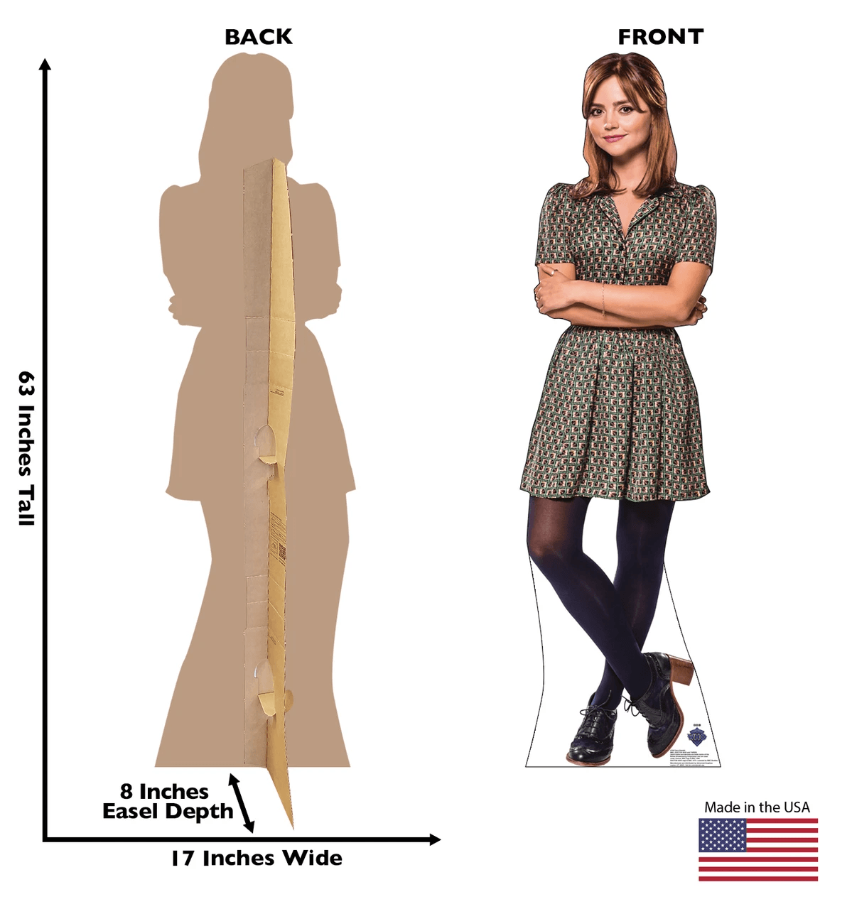 Life-Size Clara Oswald (Doctor Who) Cardboard Cutout - All Cutouts