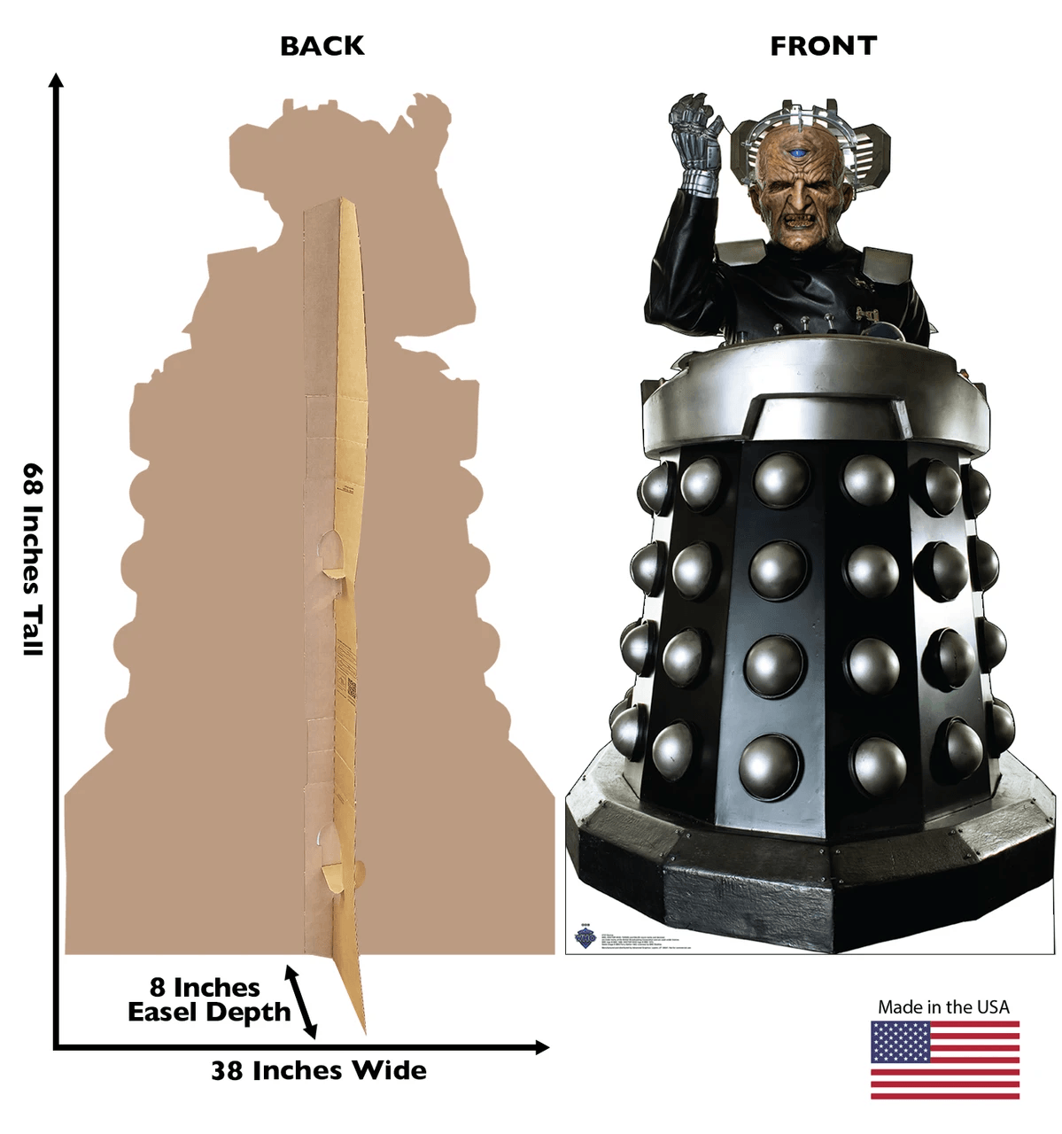 Life-Size Davros (Doctor Who) Cardboard Cutout - All Cutouts