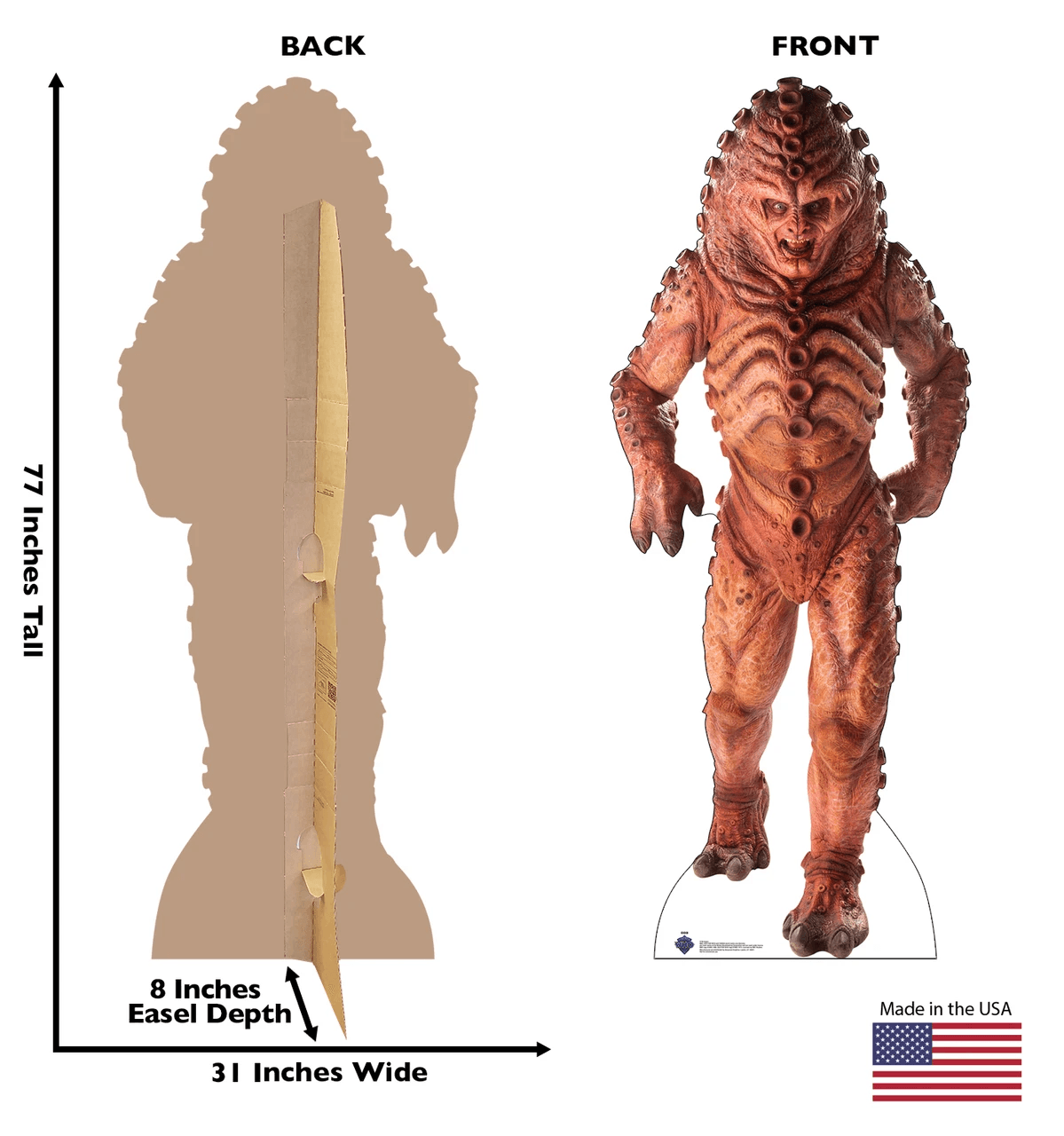 Life-Size Zygon (Doctor Who) Cardboard Cutout - All Cutouts