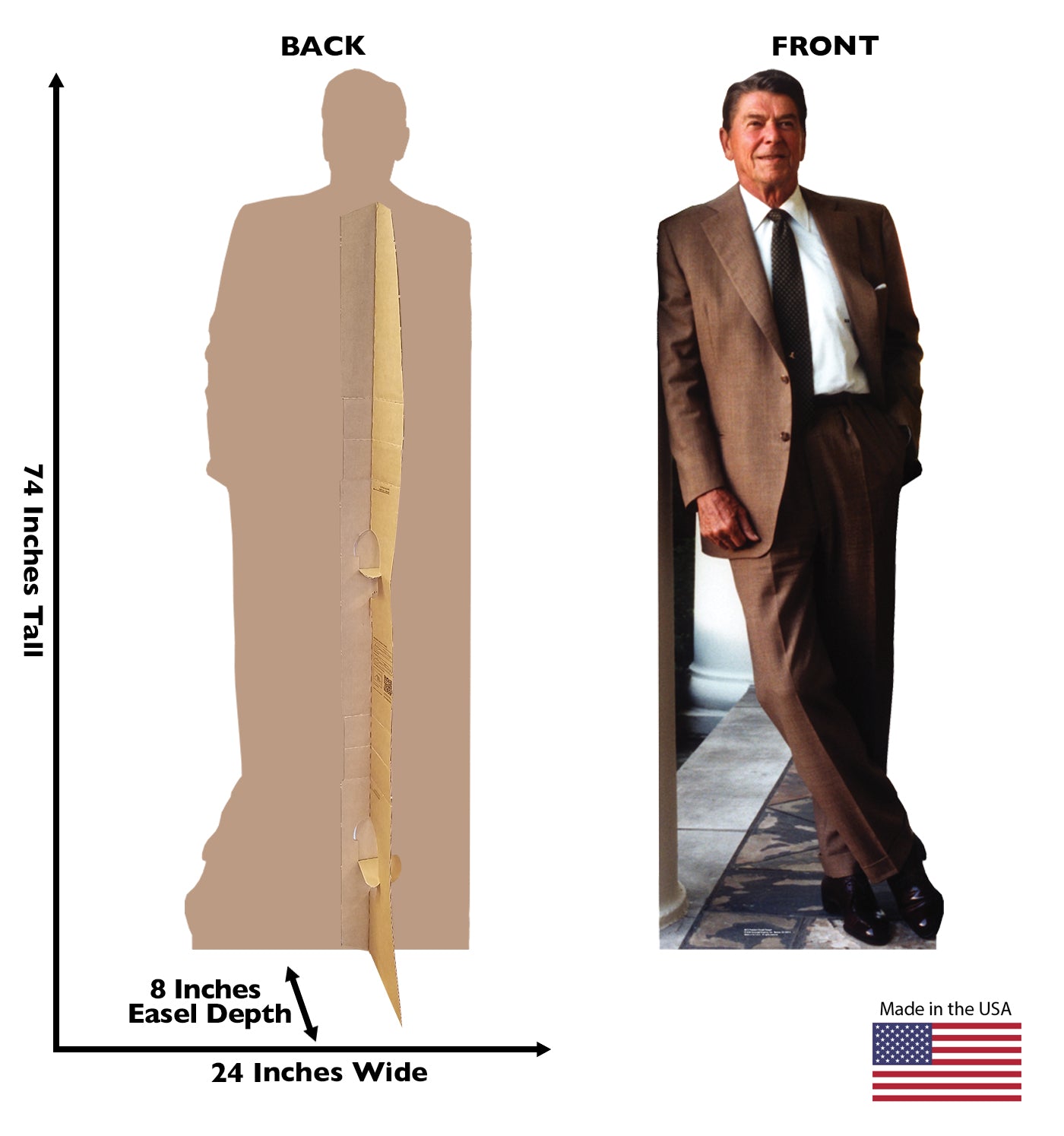 Life-size President Ronald Reagan Cardboard Cutout - All Cutouts