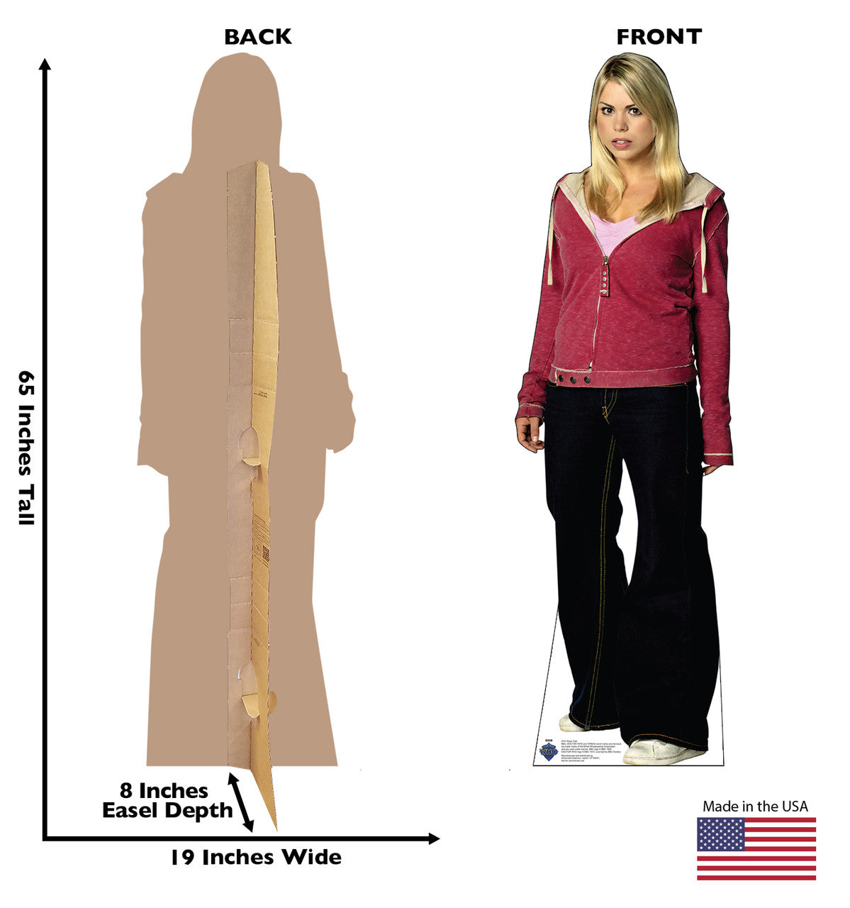 Life-Size Rose Tyler (Doctor Who) Cardboard Cutout - All Cutouts