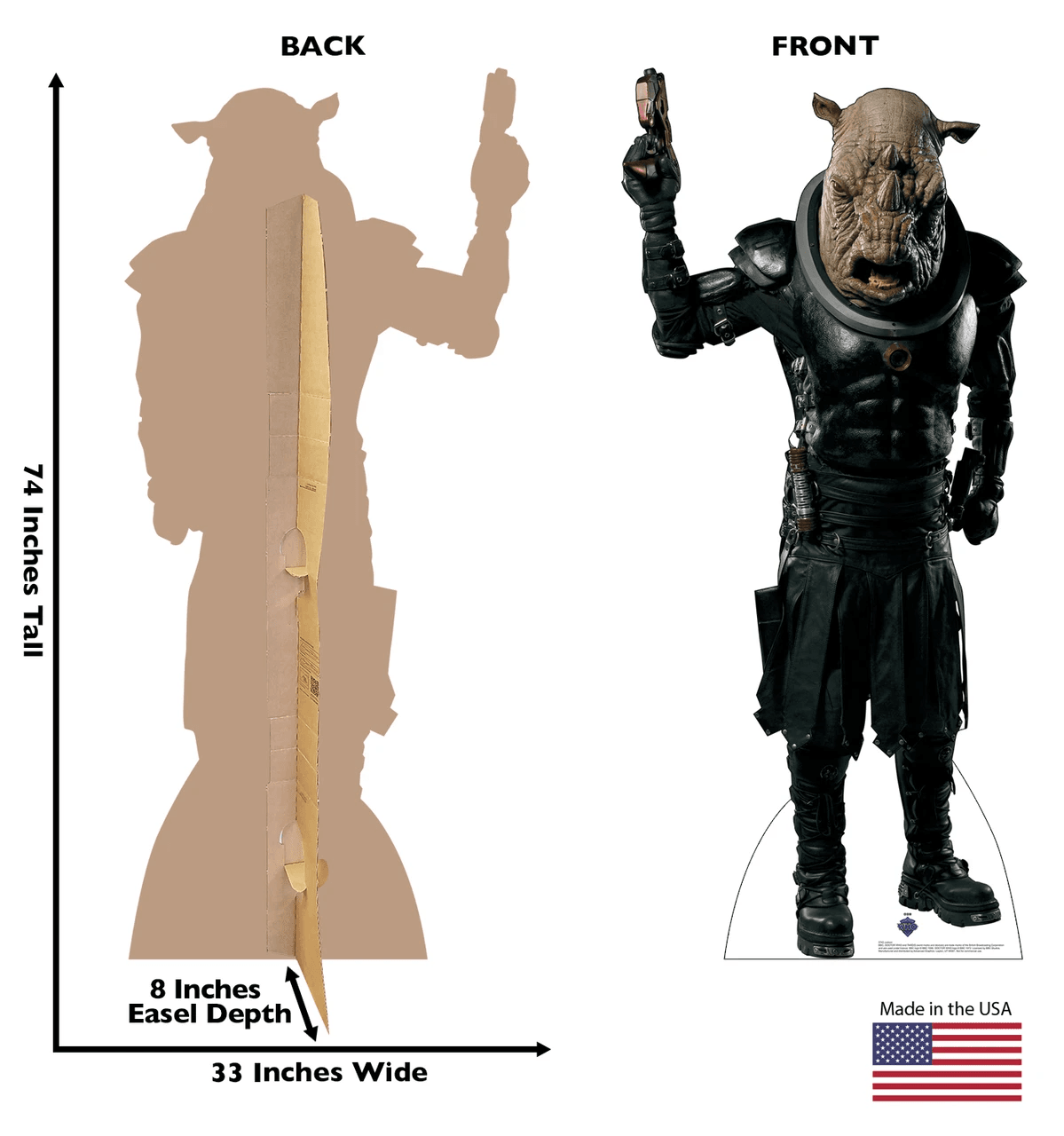 Life-Size Judoon (Doctor Who) Cardboard Cutout - All Cutouts