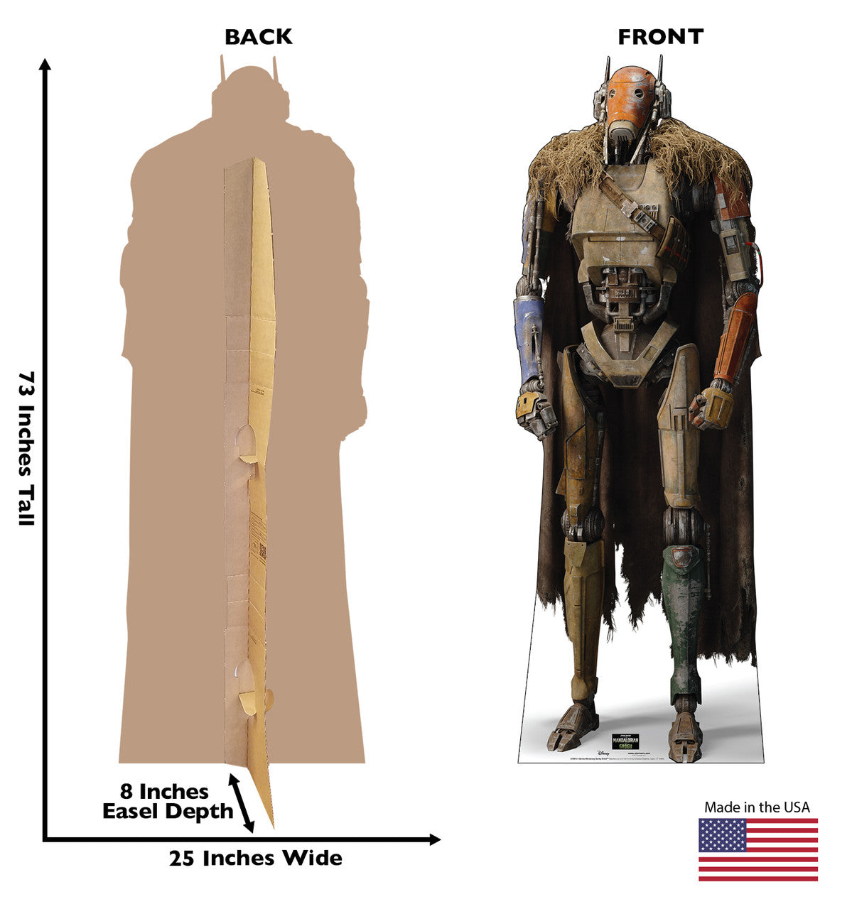 Life-Size B-1 Series Mercenary Sentry Droid™ (Mandalorian & Grogu Movie) Cardboard Cutout - All Cutouts