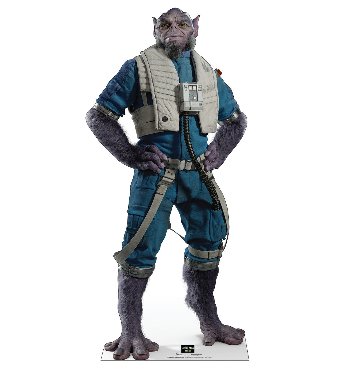 Life-Size Zeb Orrelios (New Republic Pilot)™ (Mandalorian & Grogu Movie) Cardboard Cutout - All Cutouts