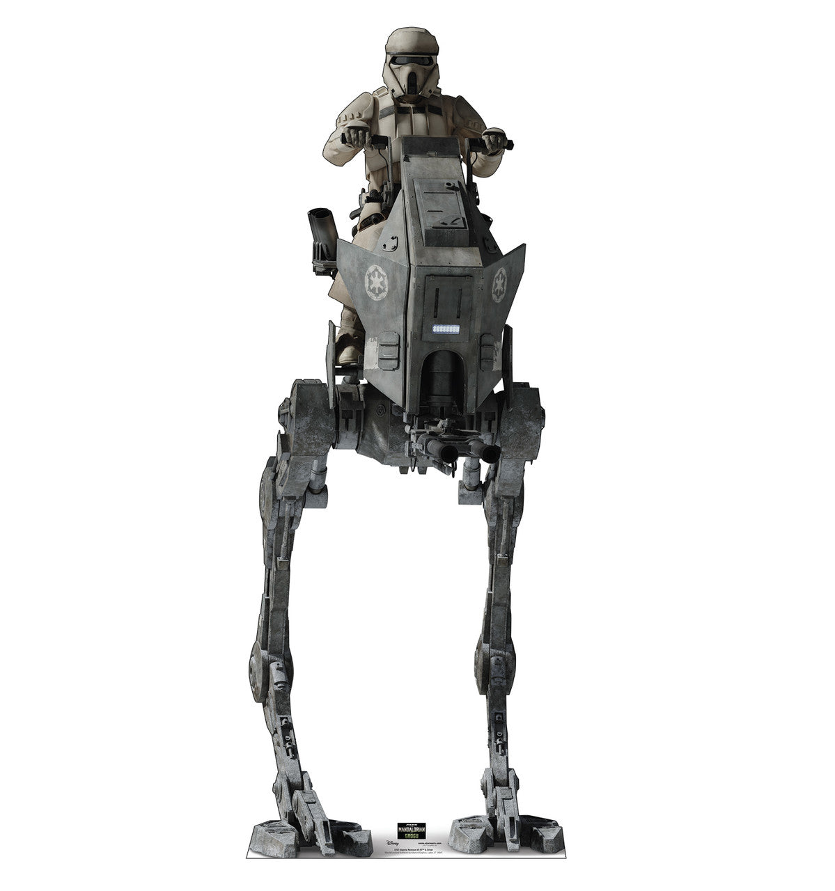Life-Size Imperial Remnant AT-RT™ & Driver (Mandalorian & Grogu Movie) Cardboard Cutout - All Cutouts