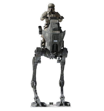 Life-Size Imperial Remnant AT-RT™ & Driver (Mandalorian & Grogu Movie) Cardboard Cutout - All Cutouts
