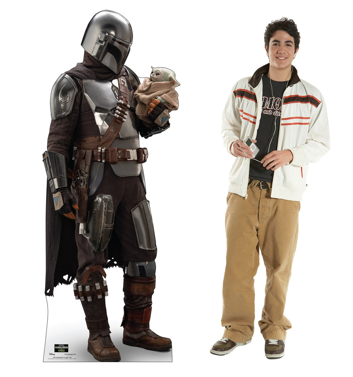 Life-Size The Mandalorian™ & Grogu™ Gaze (Mandalorian & Grogu Movie) Cardboard Cutout - All Cutouts