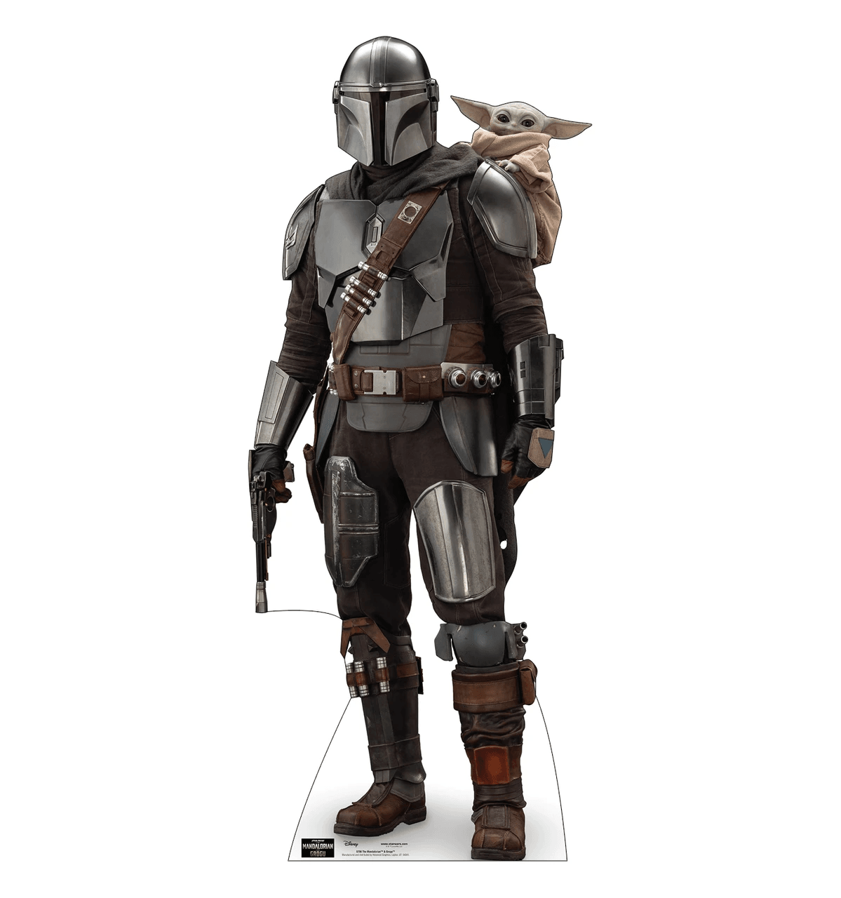 Life-Size The Mandalorian™ & Grogu™ (Mandalorian & Grogu Movie) Cardboard Cutout - All Cutouts