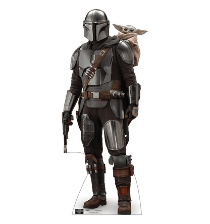Life-Size The Mandalorian™ & Grogu™ (Mandalorian & Grogu Movie) Cardboard Cutout - All Cutouts
