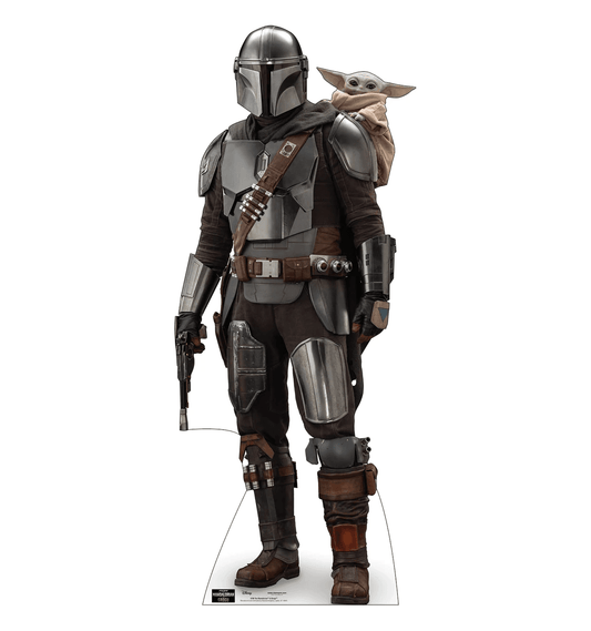 Life-Size The Mandalorian™ & Grogu™ (Mandalorian & Grogu Movie) Cardboard Cutout - All Cutouts