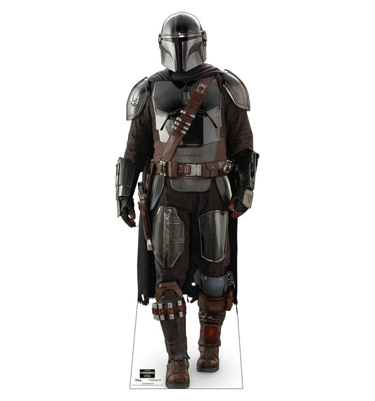 Life-Size The Mandalorian™ (Mandalorian & Grogu Movie) Cardboard Cutout - All Cutouts