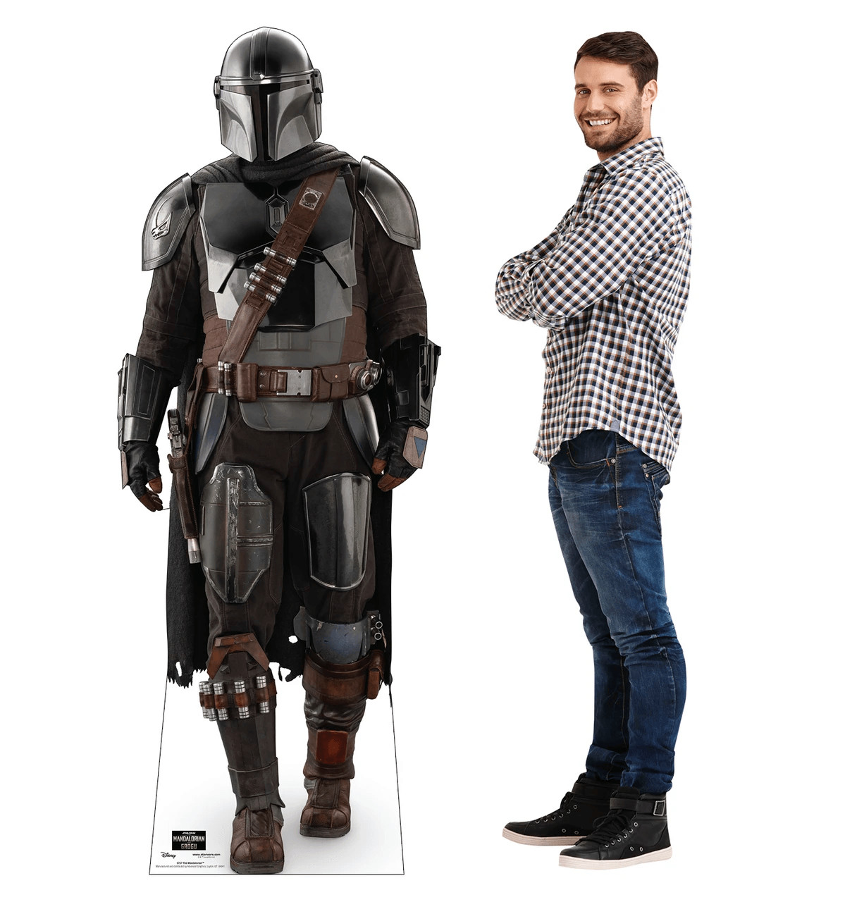 Life-Size The Mandalorian™ (Mandalorian & Grogu Movie) Cardboard Cutout - All Cutouts