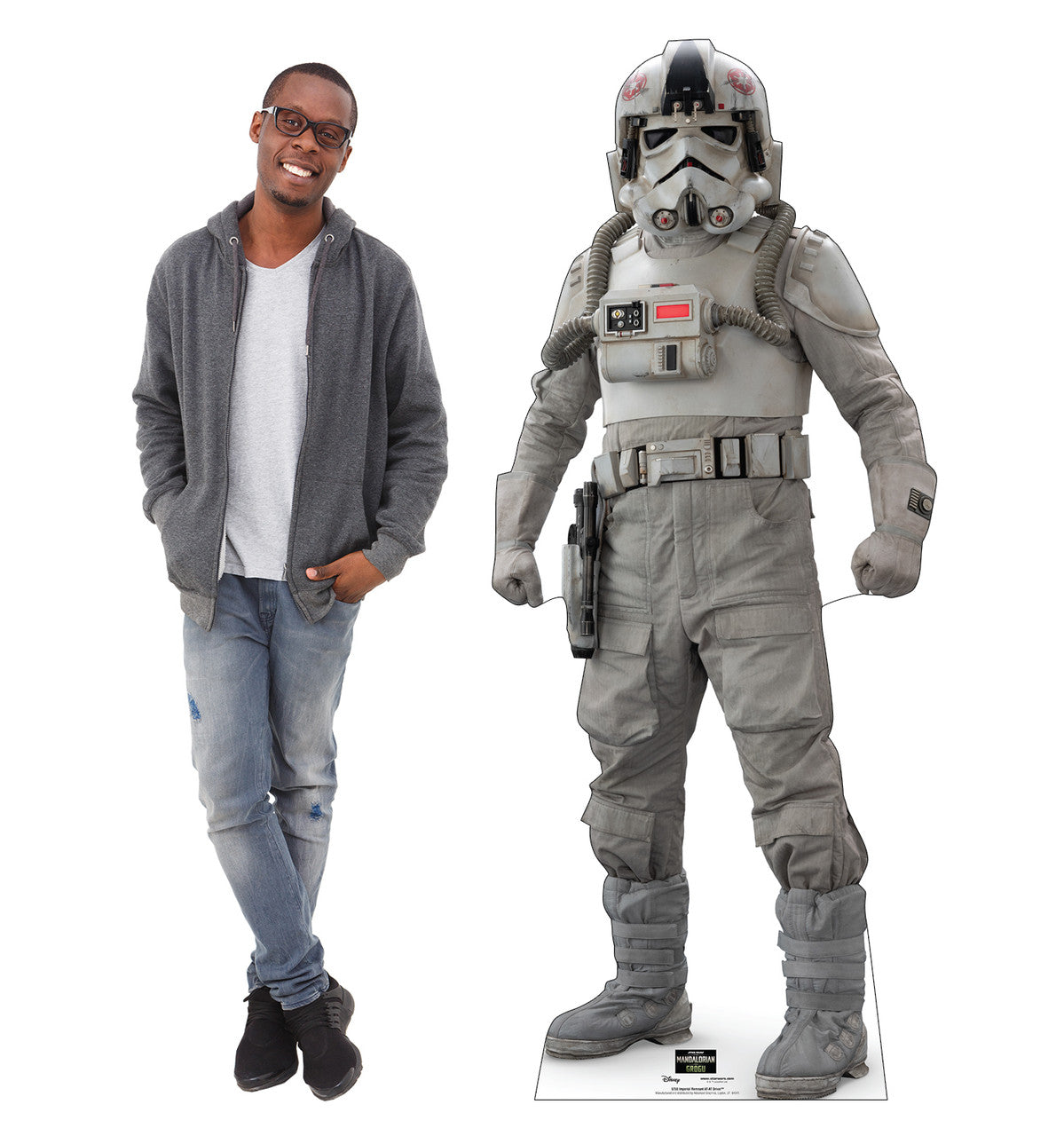 Life-Size Imperial Remnant AT-AT Driver™ (Mandalorian & Grogu Movie) Cardboard Cutout - All Cutouts