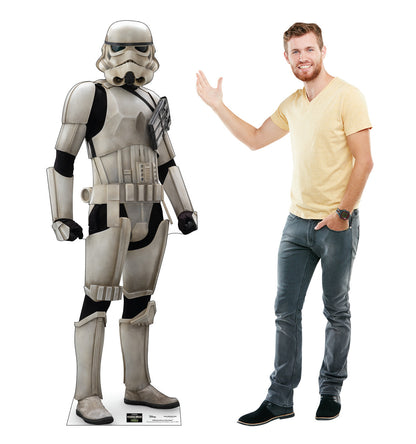 Life-Size Imperial Remnant Stormtrooper™ (Mandalorian & Grogu Movie) Cardboard Cutout - All Cutouts