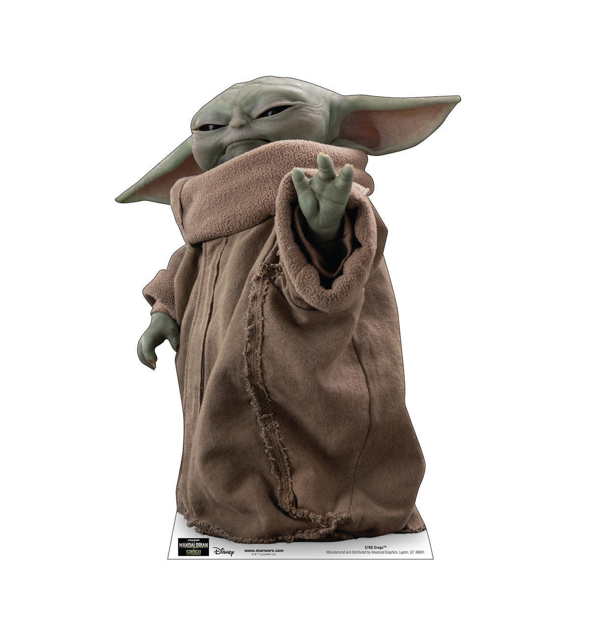 Life-Size Grogu™ (Mandalorian & Grogu Movie) Cardboard Cutout - All Cutouts