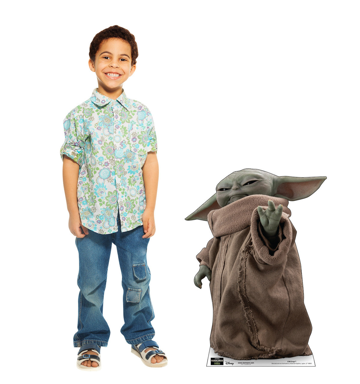 Life-Size Grogu™ (Mandalorian & Grogu Movie) Cardboard Cutout - All Cutouts