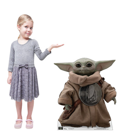 Life-Size Grogu (Mandalorian Apprentice)™ (Mandalorian & Grogu Movie) Cardboard Cutout - All Cutouts