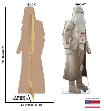 Life-Size Imperial Remnant Snowtrooper™ (Mandalorian & Grogu Movie) Cardboard Cutout - All Cutouts