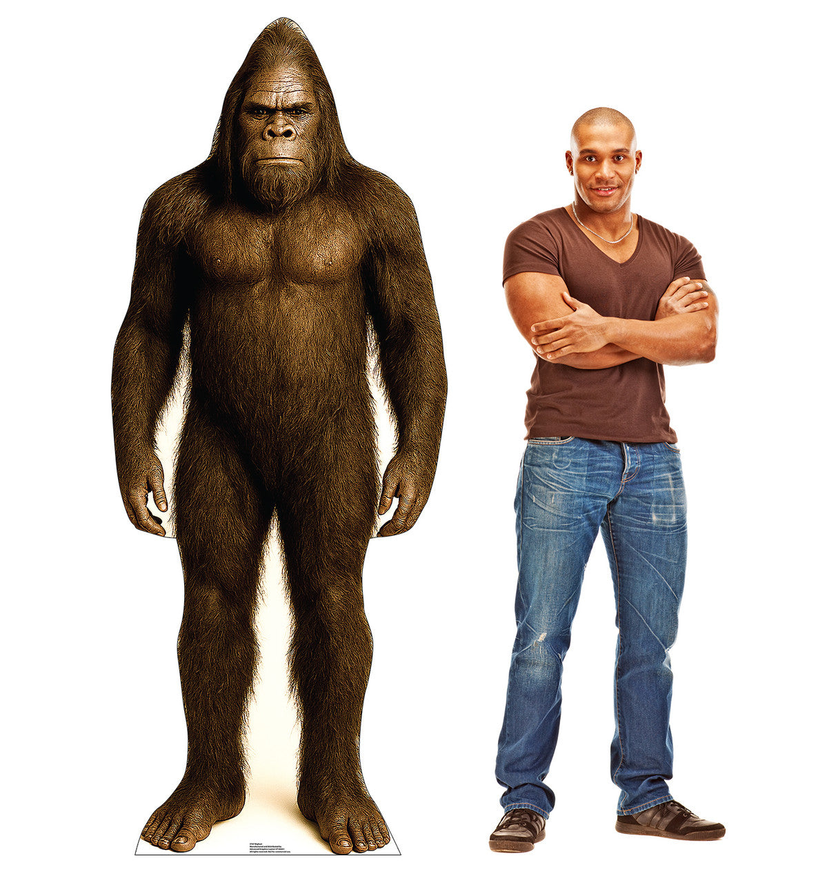 Life-Size Bigfoot Cardboard Cutout - All Cutouts