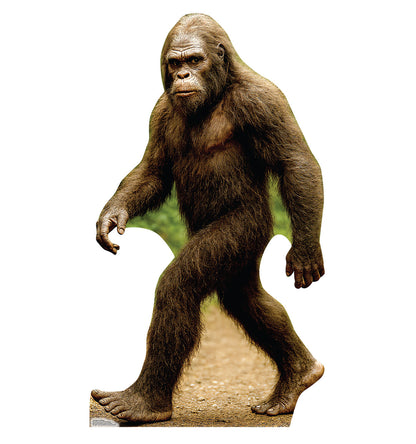 Life-Size Bigfoot Walking Cardboard Cutout - All Cutouts