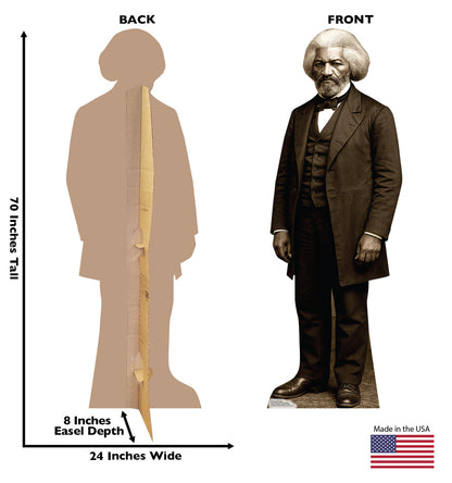 Life-Size Frederick Douglass Cardboard Cutout - All Cutouts