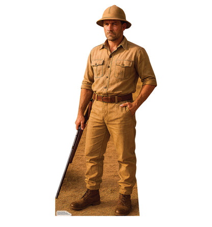 Life-Size Hunter African Safari Cardboard Cutout - All Cutouts