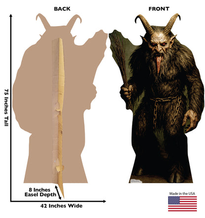 Life-Size Krampus Cardboard Cutout - All Cutouts