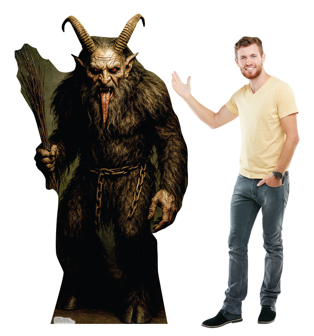 Life-Size Krampus Cardboard Cutout - All Cutouts