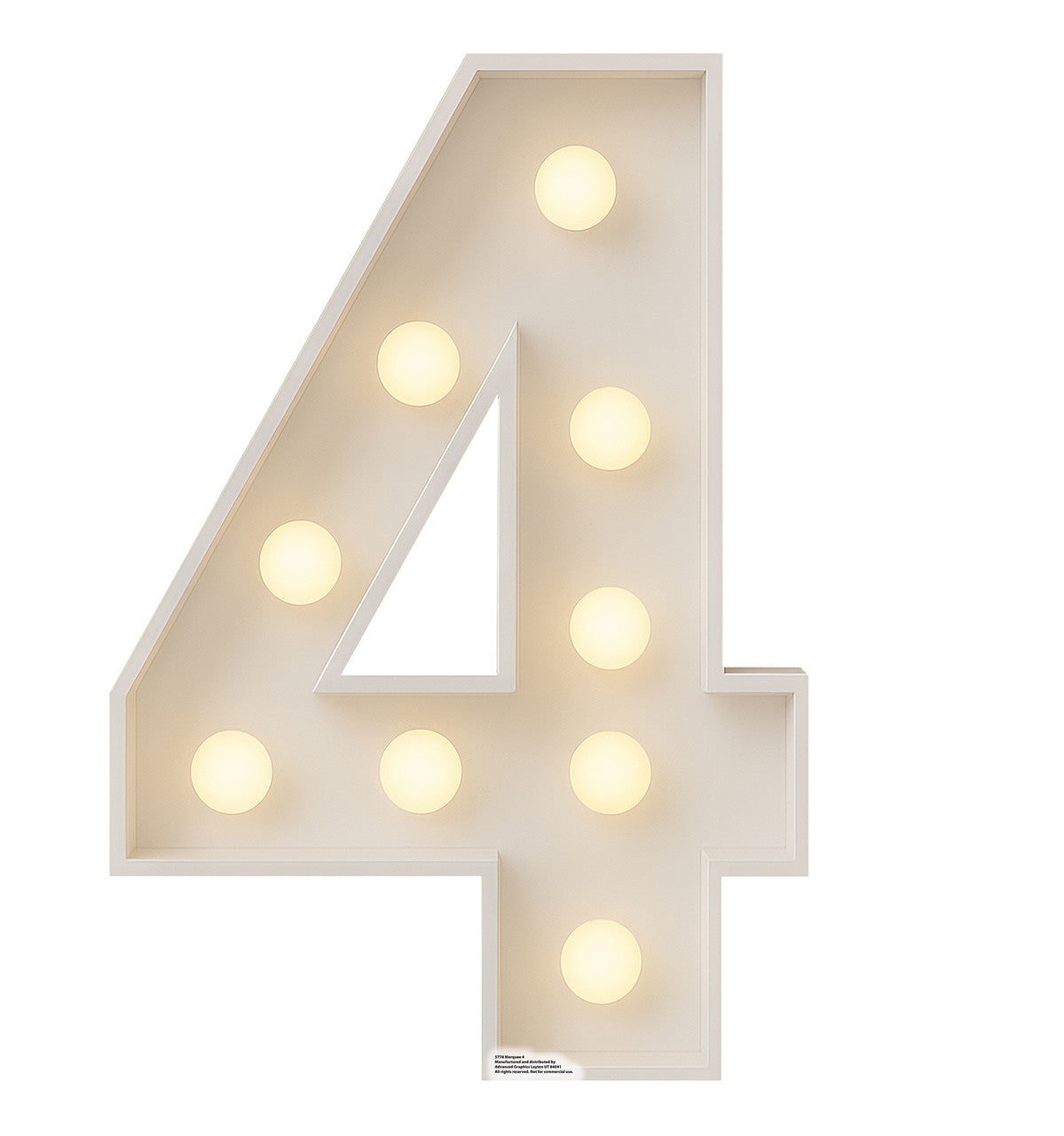 Life-Size Marquee 4 Cardboard Cutout - All Cutouts