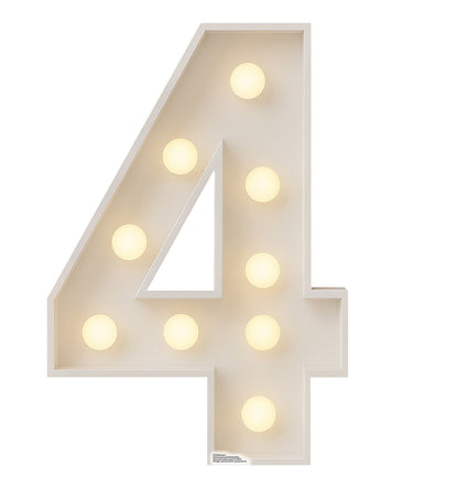 Life-Size Marquee 4 Cardboard Cutout - All Cutouts