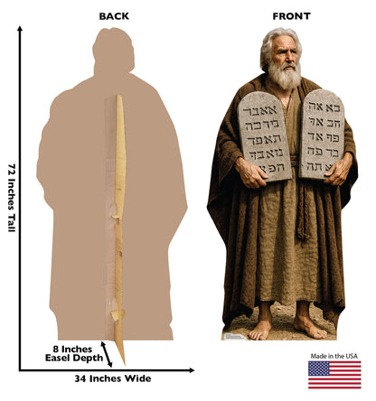 Life-Size Moses Cardboard Cutout - All Cutouts