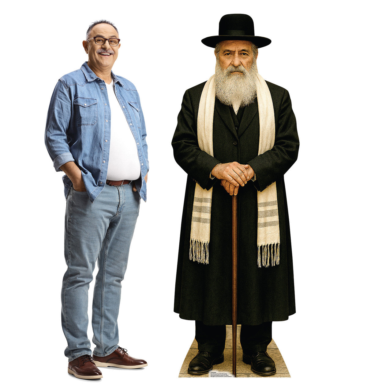 Life-Size Rabbi Cardboard Cutout - All Cutouts