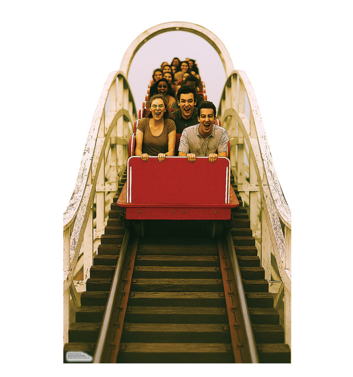 Life-Size Roller Coaster Classic Cardboard Cutout - All Cutouts