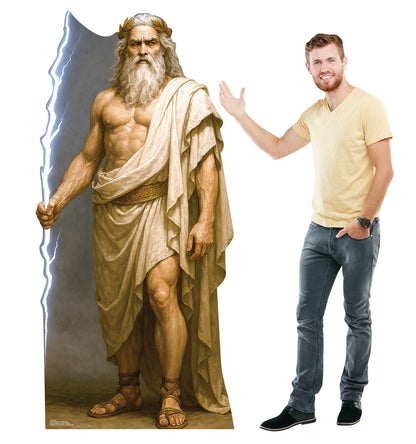Life-Size Zeus Cardboard Cutout - All Cutouts