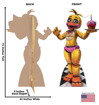 Life-Size Toy Chica (Five Nights at Freddy’s) Cardboard Cutout - All Cutouts