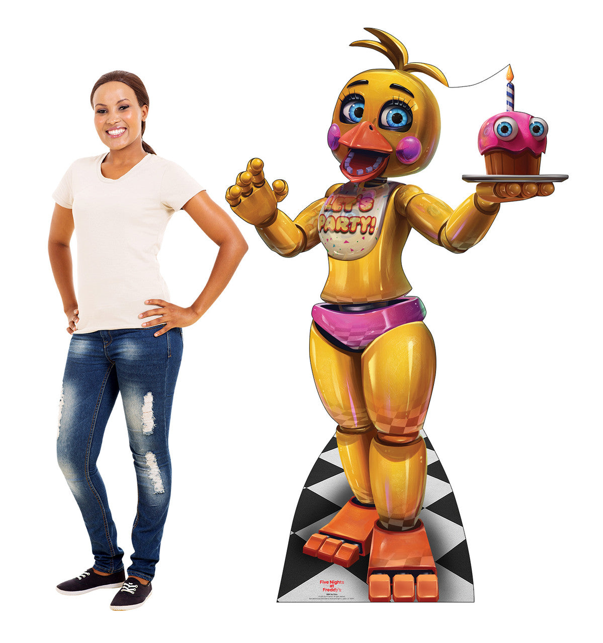 Life-Size Toy Chica (Five Nights at Freddy’s) Cardboard Cutout - All Cutouts