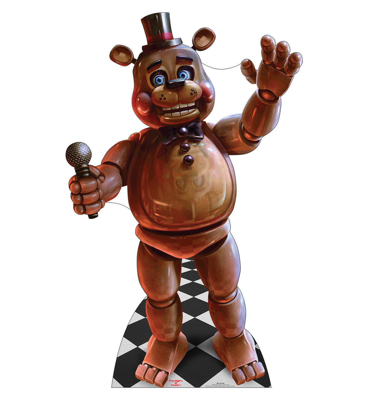 Life-Size Toy Freddy (Five Nights at Freddy’s) Cardboard Cutout - All Cutouts