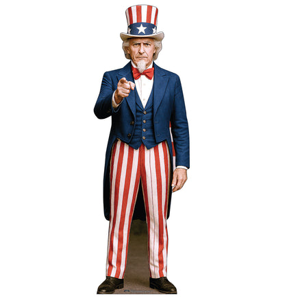 Life-Size Uncle Sam Cardboard Cutout - All Cutouts