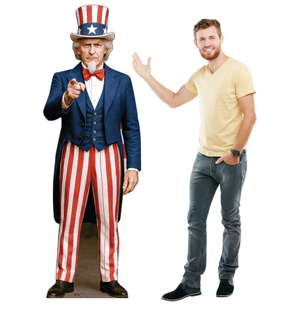 Life-Size Uncle Sam Cardboard Cutout - All Cutouts