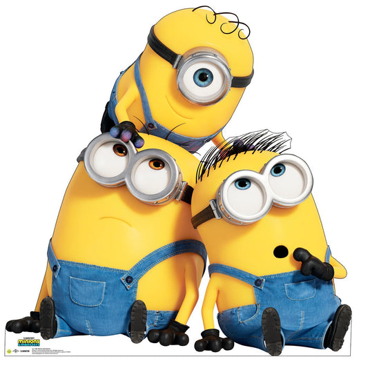 Life-Size Ed Henry and James Minions & Monsters Movie Cardboard Cutout - All Cutouts