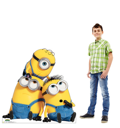 Life-Size Ed Henry and James Minions & Monsters Movie Cardboard Cutout - All Cutouts