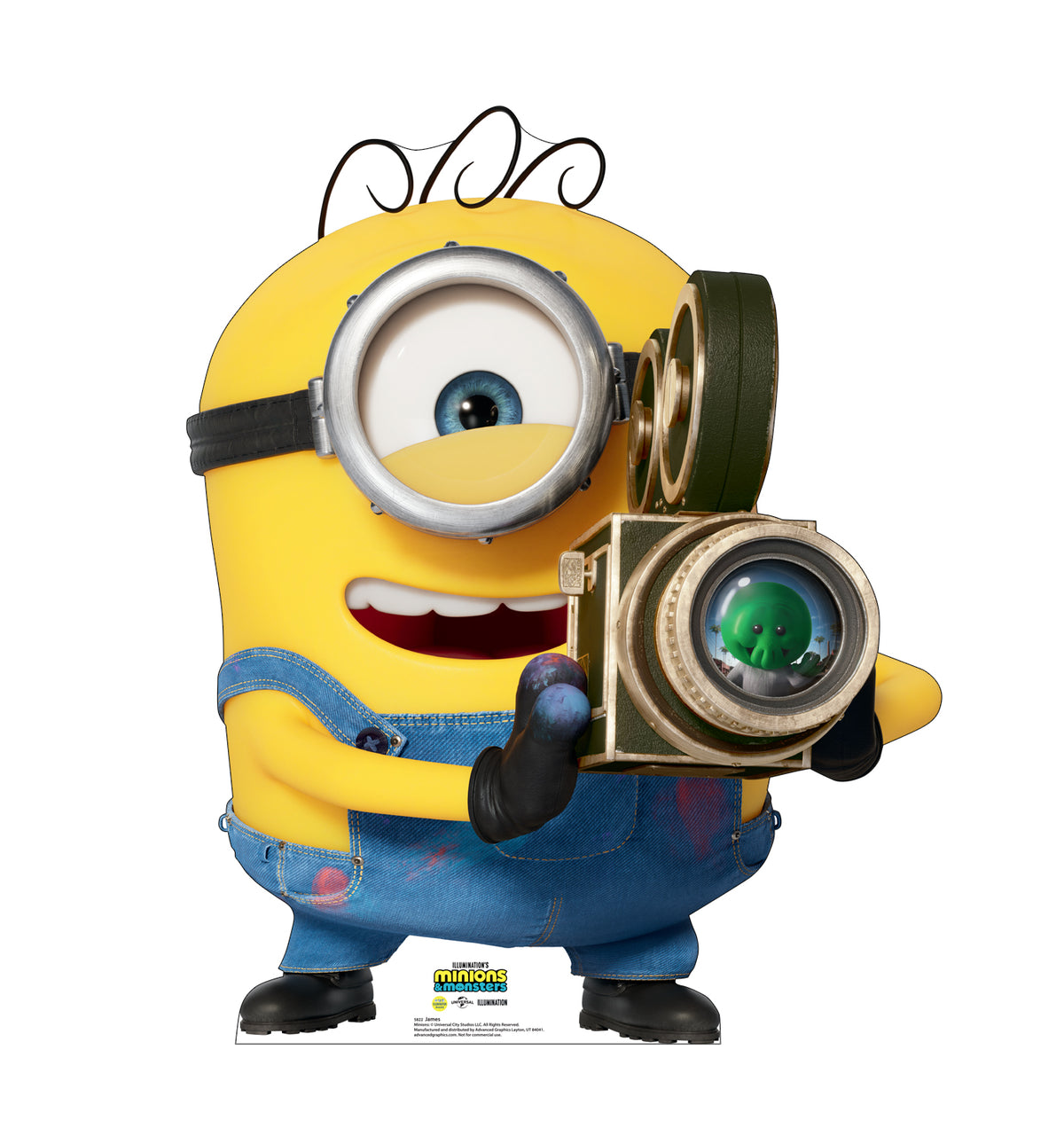 Life-Size James Minions & Monsters Movie Cardboard Cutout - All Cutouts