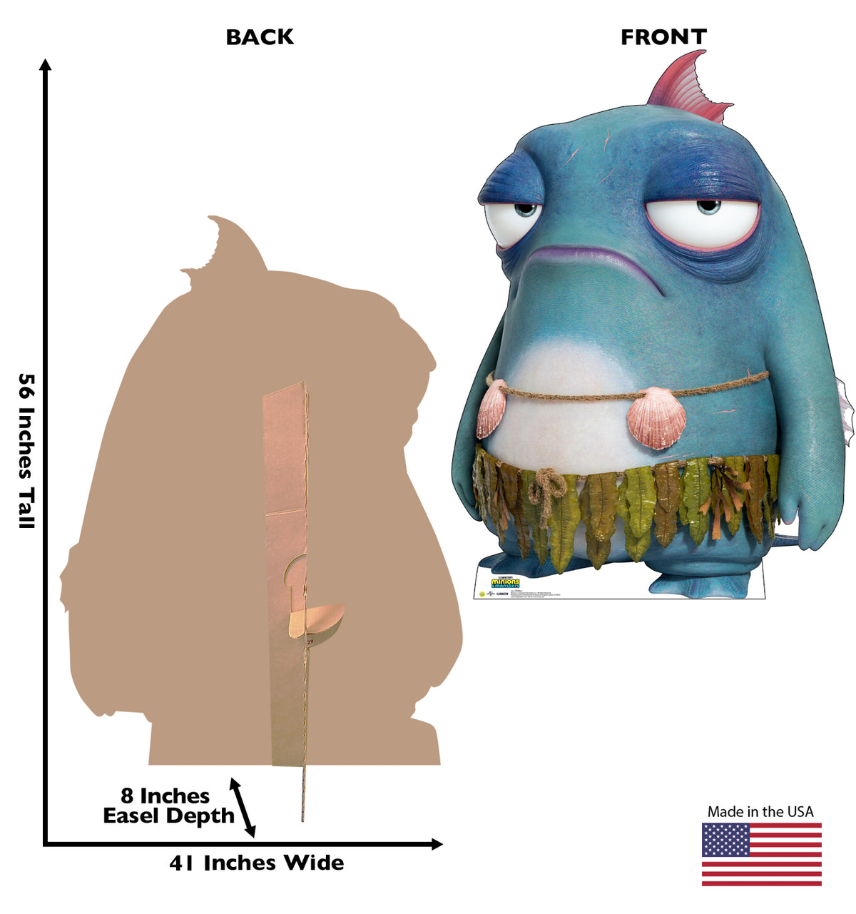 Life-Size Phillips Minions & Monsters Movie Cardboard Cutout - All Cutouts