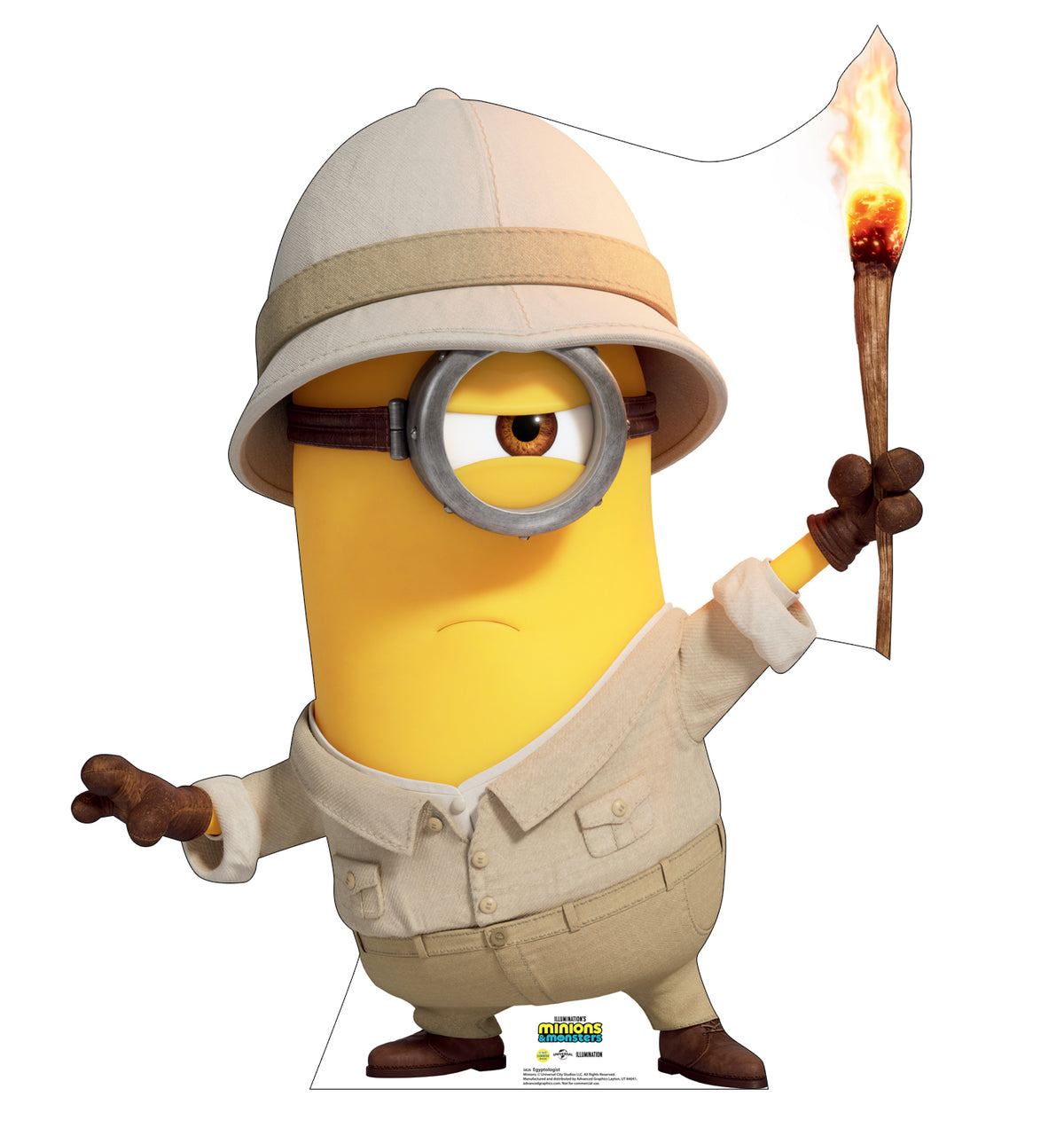 Life-Size Egyptologist Minions & Monsters Movie Cardboard Cutout - All Cutouts