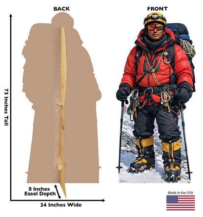 Life-Size Sherpa Cardboard Cutout