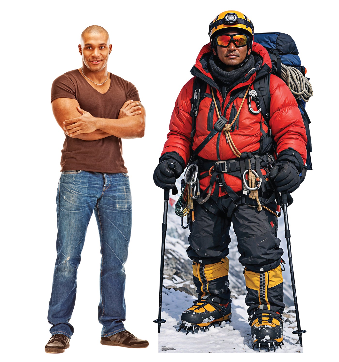 Life-Size Sherpa Cardboard Cutout