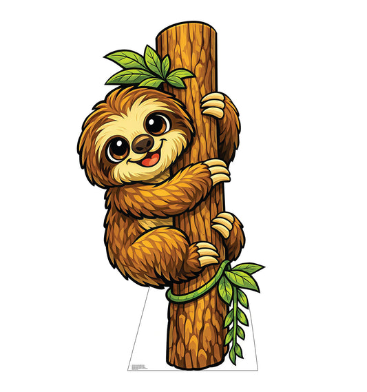 Life-Size Sloth (Vacation Bible School) Cardboard Cutout - All Cutouts