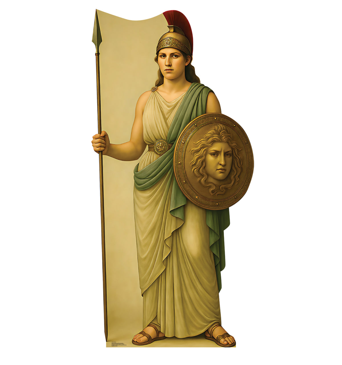 Life-Size Athena Greek Goddess Cardboard Cutout