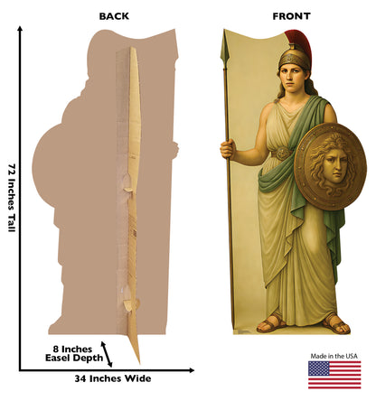 Life-Size Athena Greek Goddess Cardboard Cutout