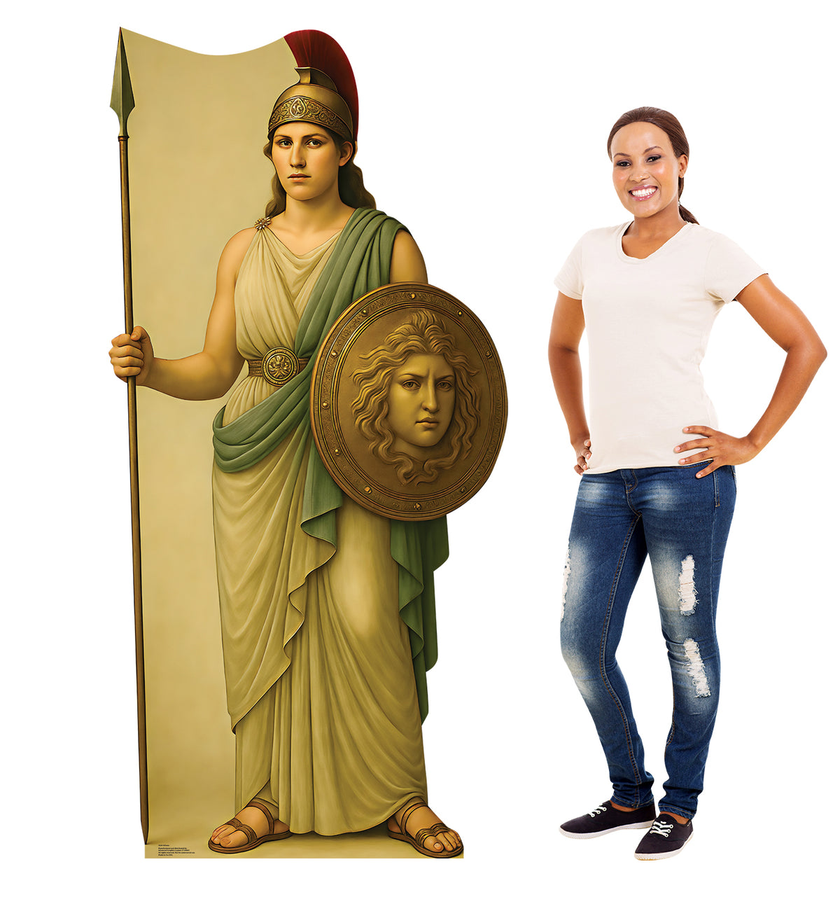 Life-Size Athena Greek Goddess Cardboard Cutout